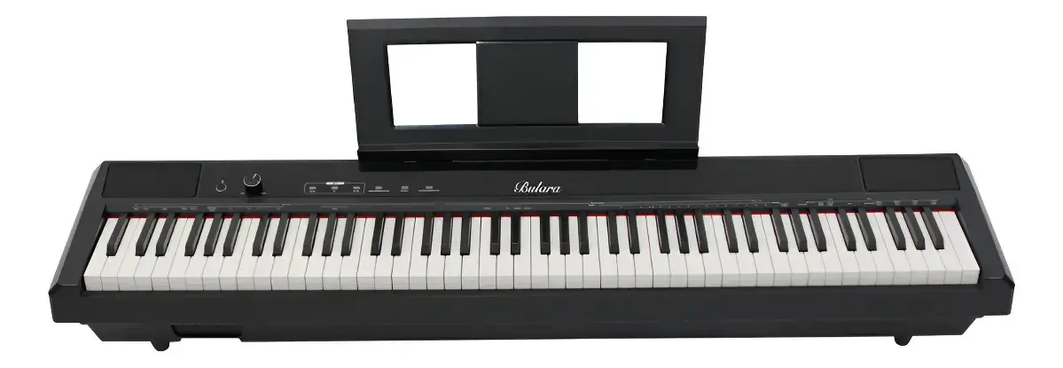 Piano Digital Bulara Pb200 88 Teclas Hammer Action - Preto