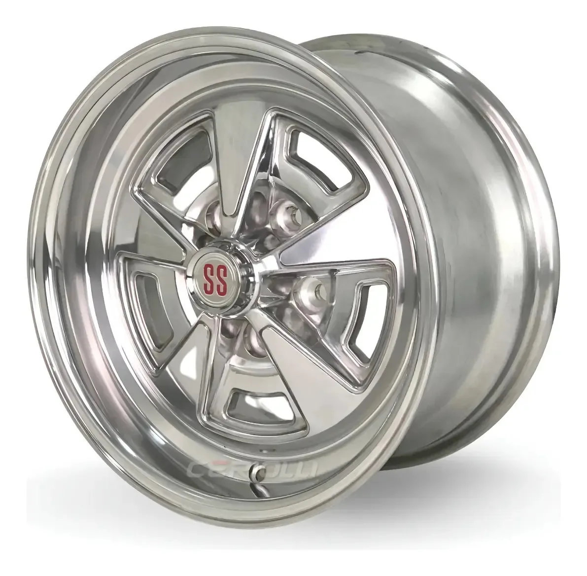 Rodas Opala Ss Polidas Aro 15 5x114 4 Rodas Jogo Polida