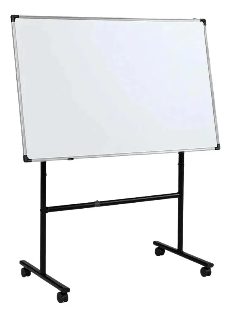 Suporte Móvel Para Lousas Quadros Branco Universal 3 Peças Preto