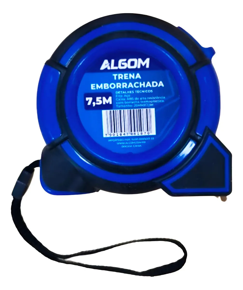 Trena Emborrachada 25mm X 7,5m Algom