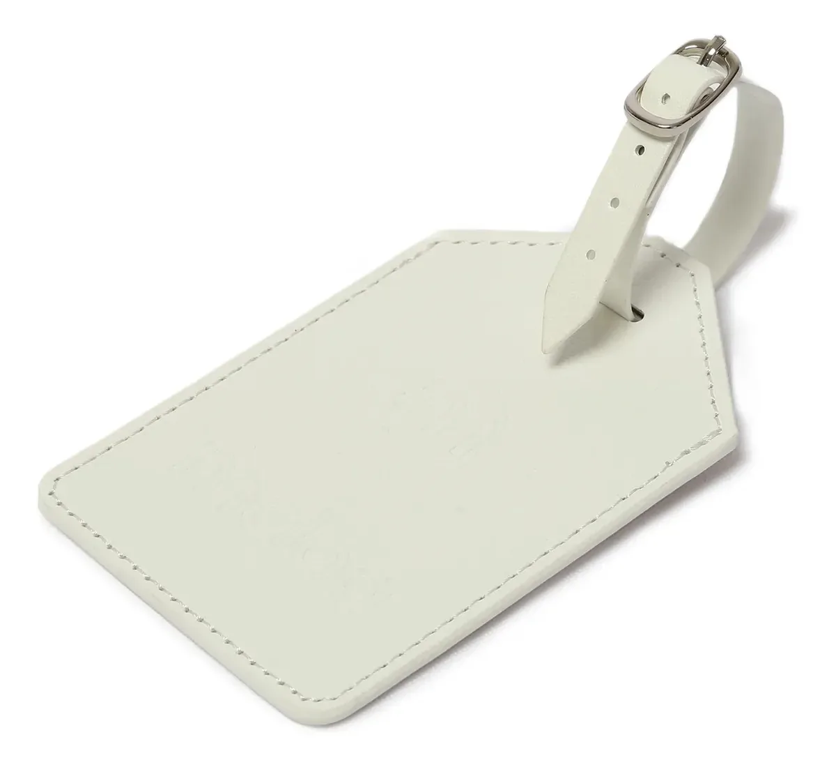 Etiqueta Decorativa para Bagagem Maloa.Store Lisa Branca