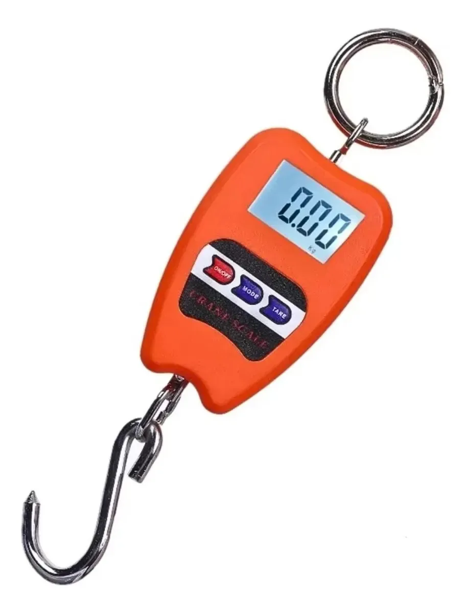 Balança Digital Suspensa Gancho 200kg Alta Precisão Portátil