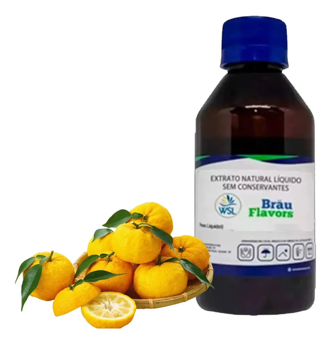 Extrato De Limão Yuzu - Natural - Bräu Flavors - 50g