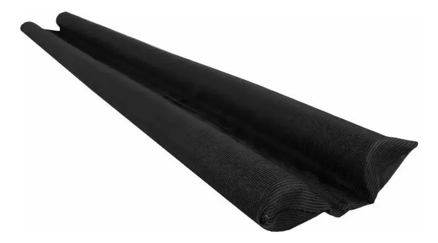 Protetor De Porta Ajustável E Impermeável 80cm Preto