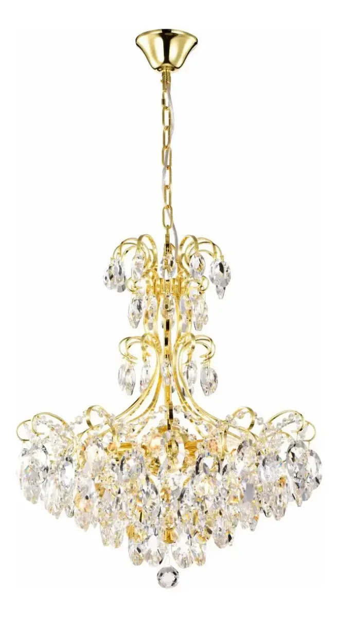 Lustre Bemmel Pendente Cristais Legitimo K9 Para Sala Quarto