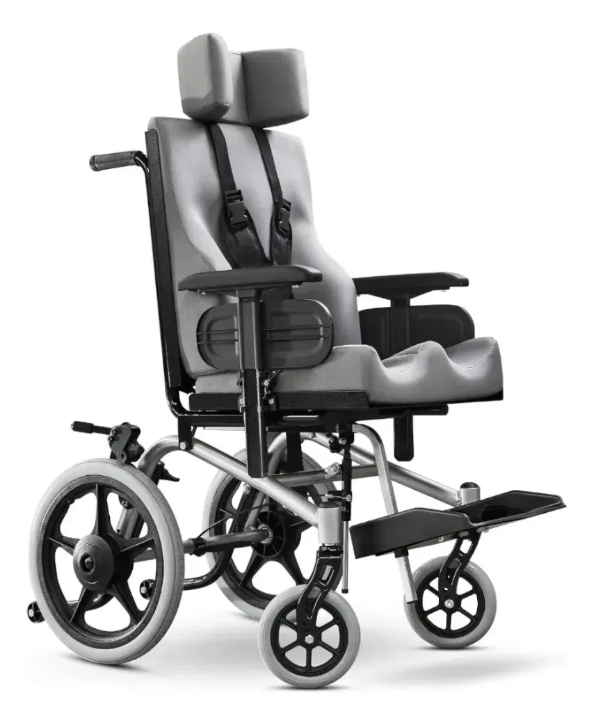 Cadeira De Rodas Conforma Tilt Adulto E Infantil Vermelho