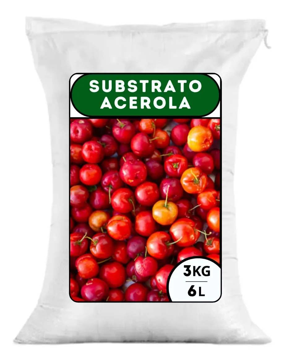 3kg Substrato Especifico Acerola (6l) Para Terra E Jardim