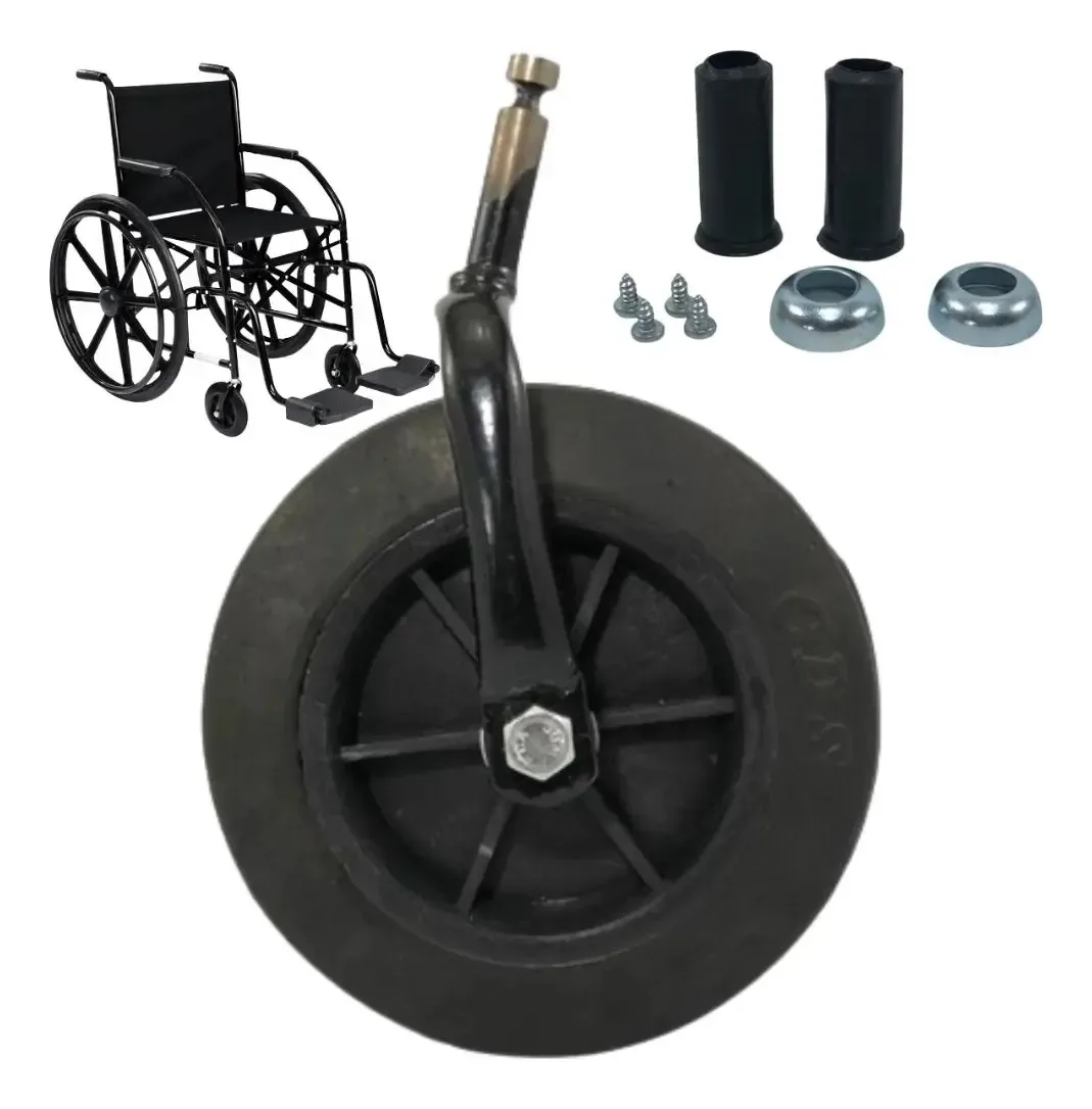 Rodinhas Birutas Dianteira Para Cadeira De Rodas + Garfo
