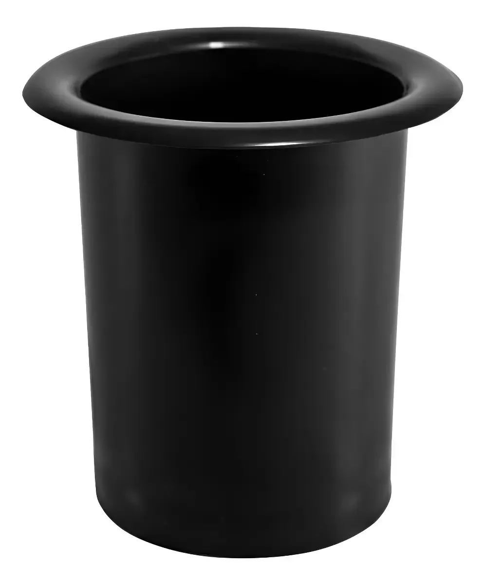 01 Duto 3 Polegadas Preto Para Acabamento De Caixa De Som Preto