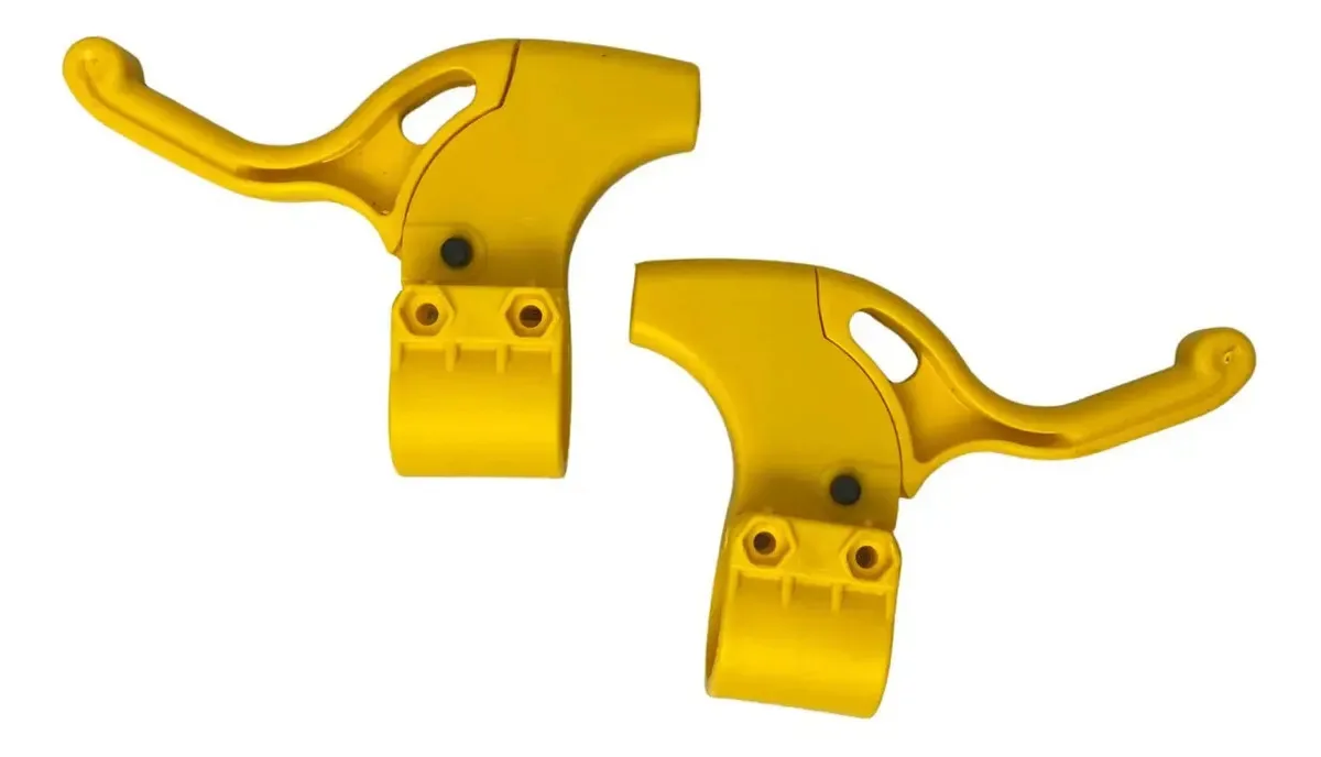 Maçaneta Bike Freio Manete Bicicleta Infantil Aro16 Colorido Cor Amarelo