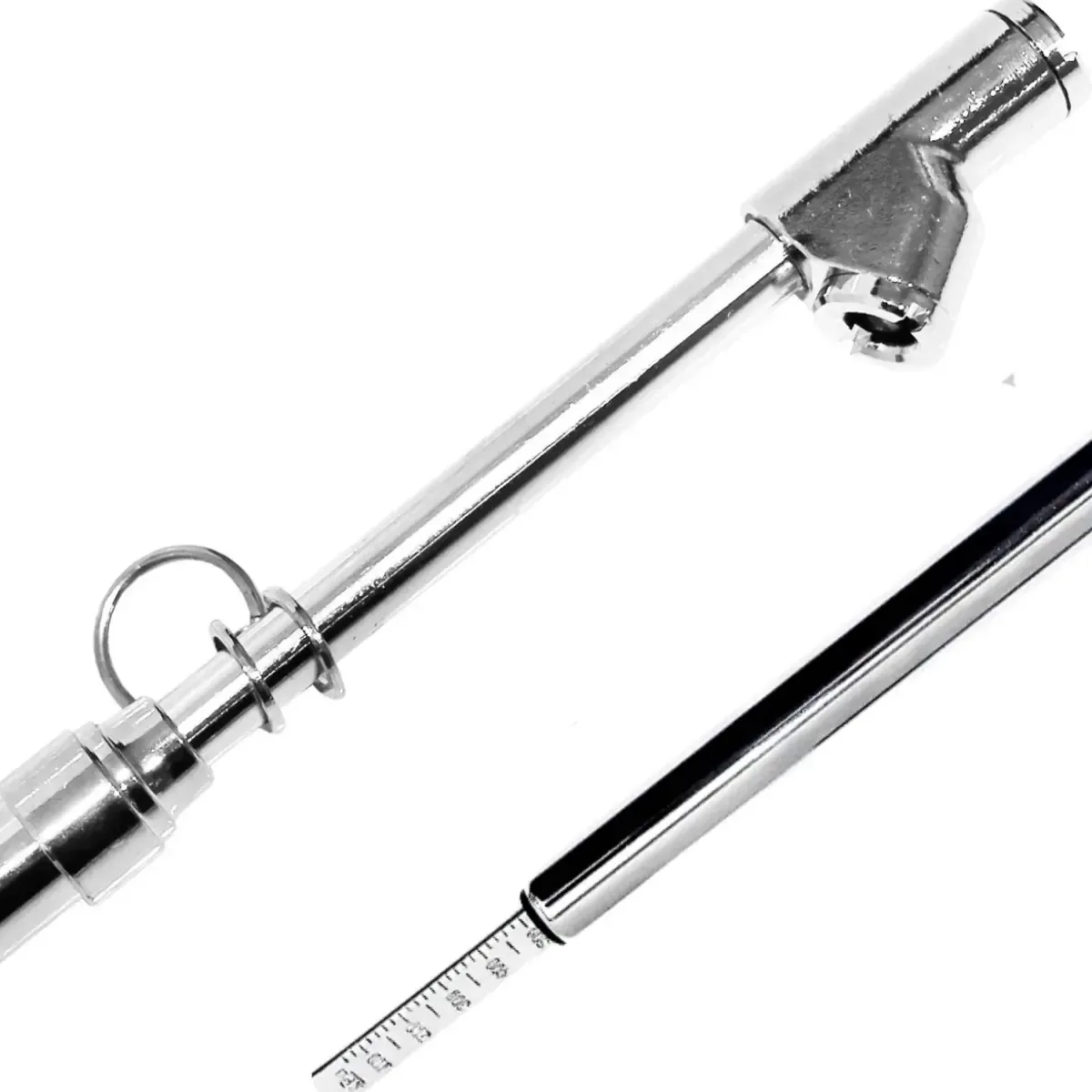 Calibrador De Pneu Bico Duplo Com Medidor 160 Psi - Rotta