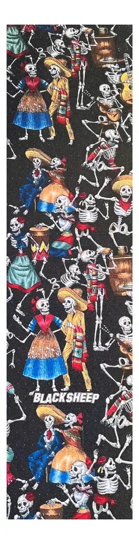 Lixa De Skate Emborrachada Desenhos Skull Dance