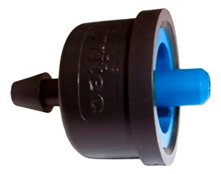 Gotejador Idrop Normal 2,2 L/h - 20 Unidades Irrigação Preto