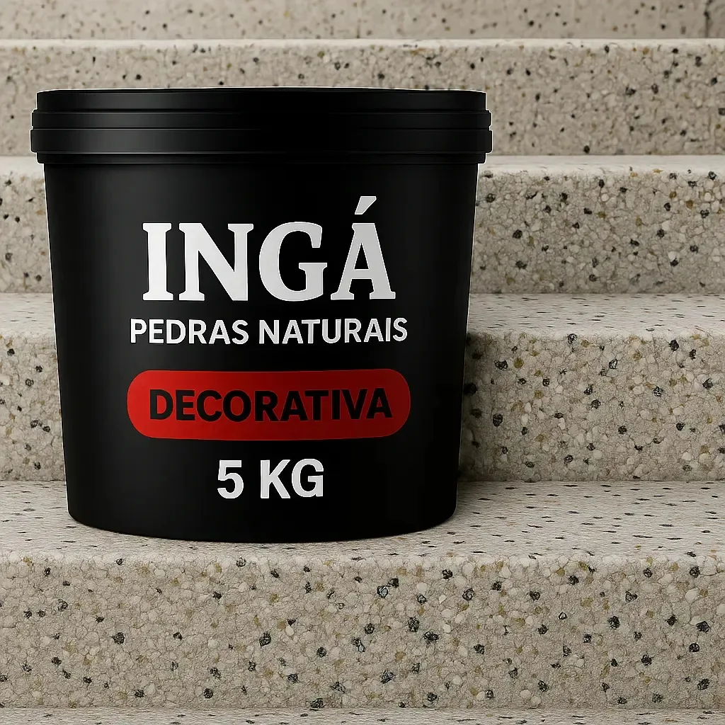 Pedras Decorativas Ingapedras Ideal Para Jardim 5kg Cor Ouro Preto