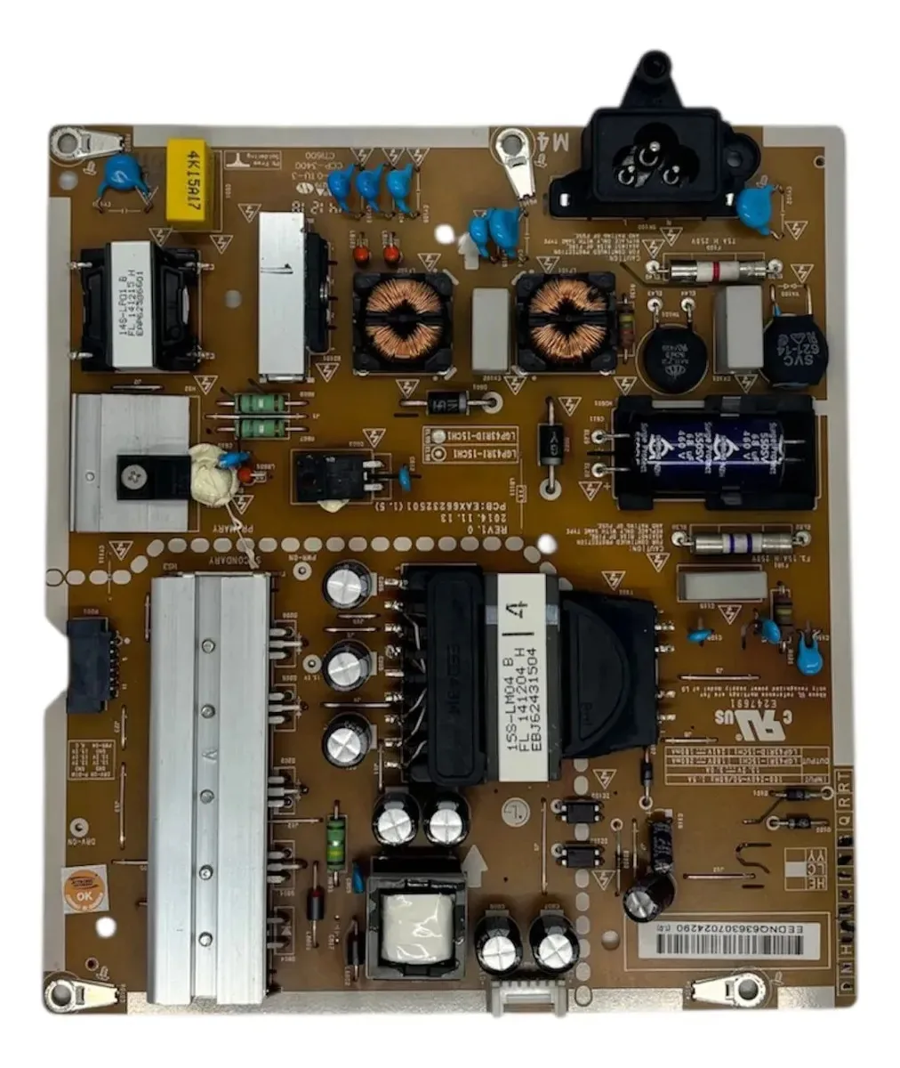 Placa Fonte Tv Para 43lf6350 Lgp43ri-15ch1 Eax66232501