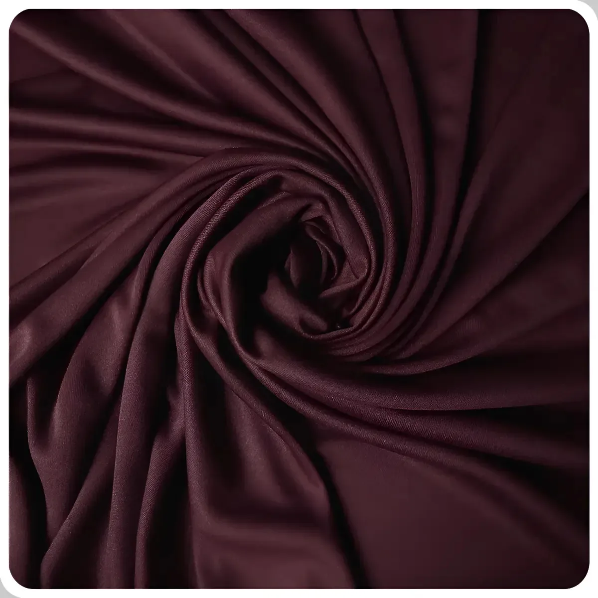 Rolo De Suplex Poliester Brás Tecidos Bras Tecidos Vinho Liso - 2m X 1.65m