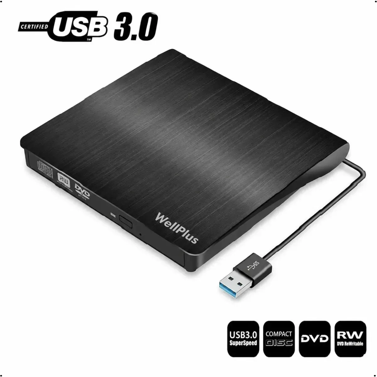 Case Gravador Dvd Externo Wellplus Proteção