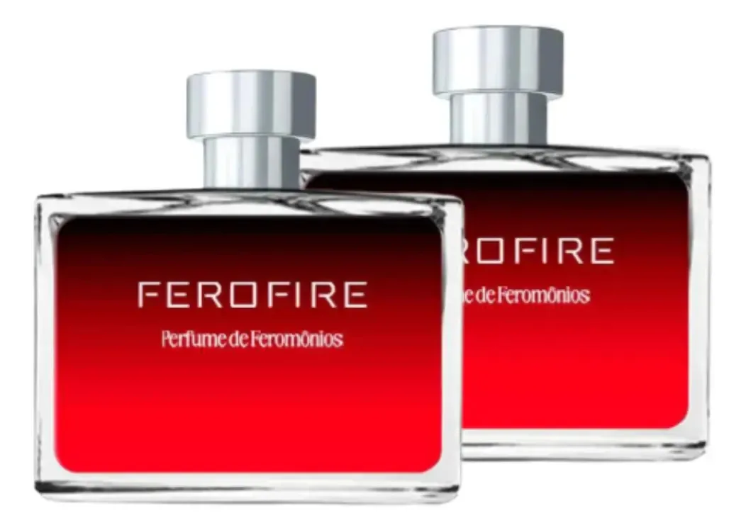 2 Perfumes Ferofire Com 50ml Cada - Masculino