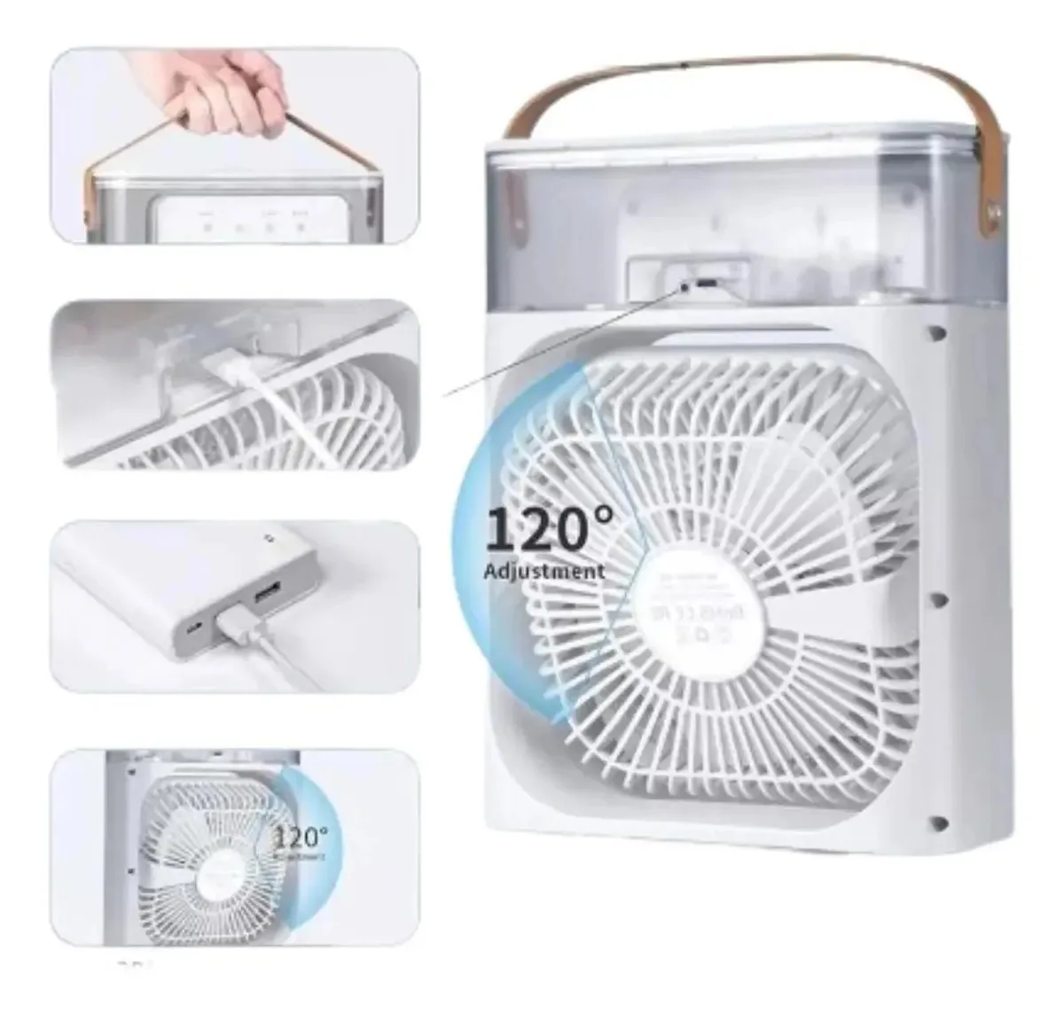 Mini Ar Climatizador Rápido