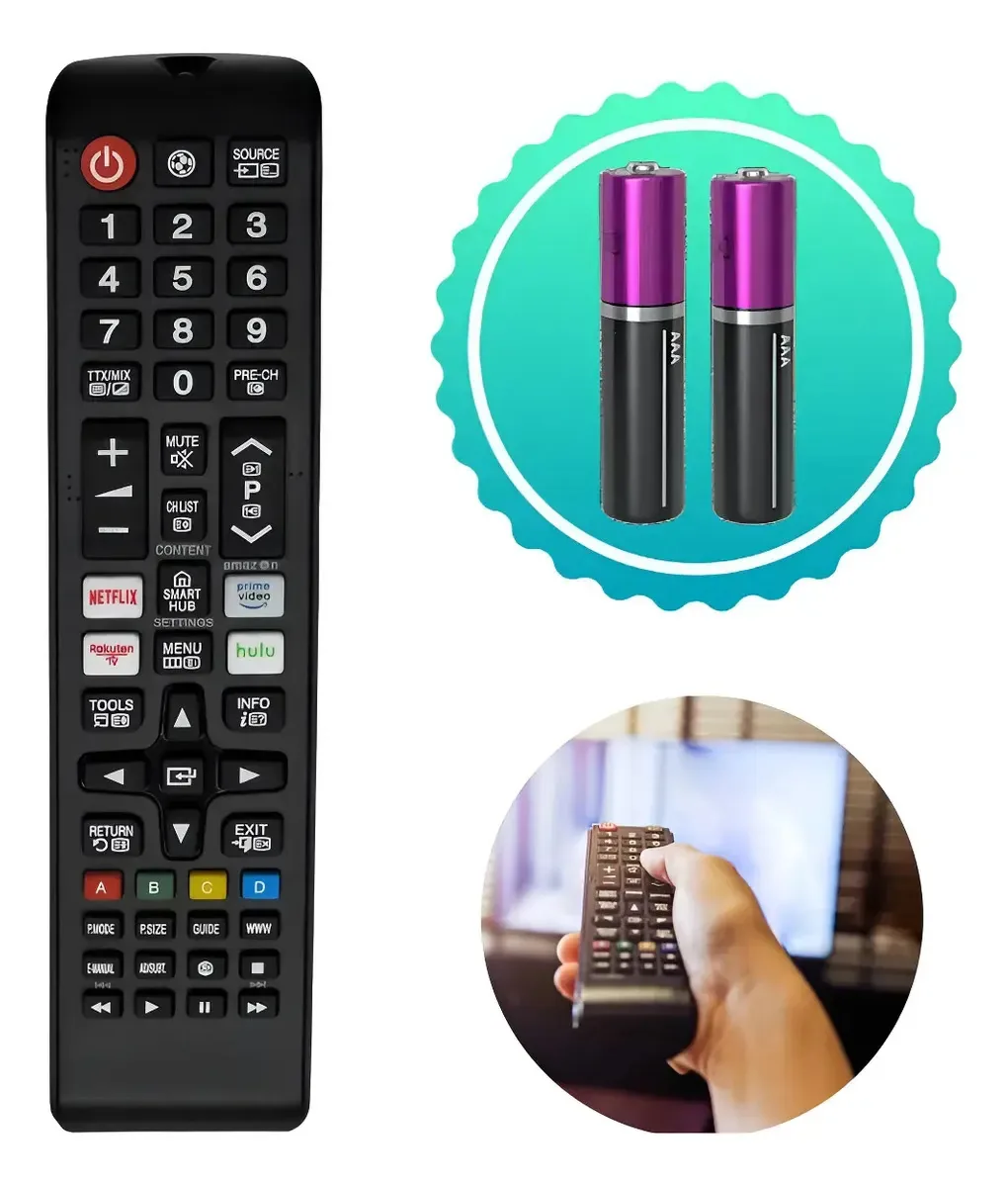 Controle Reposição Para Tv Tv Uhd Controle Sem Fio