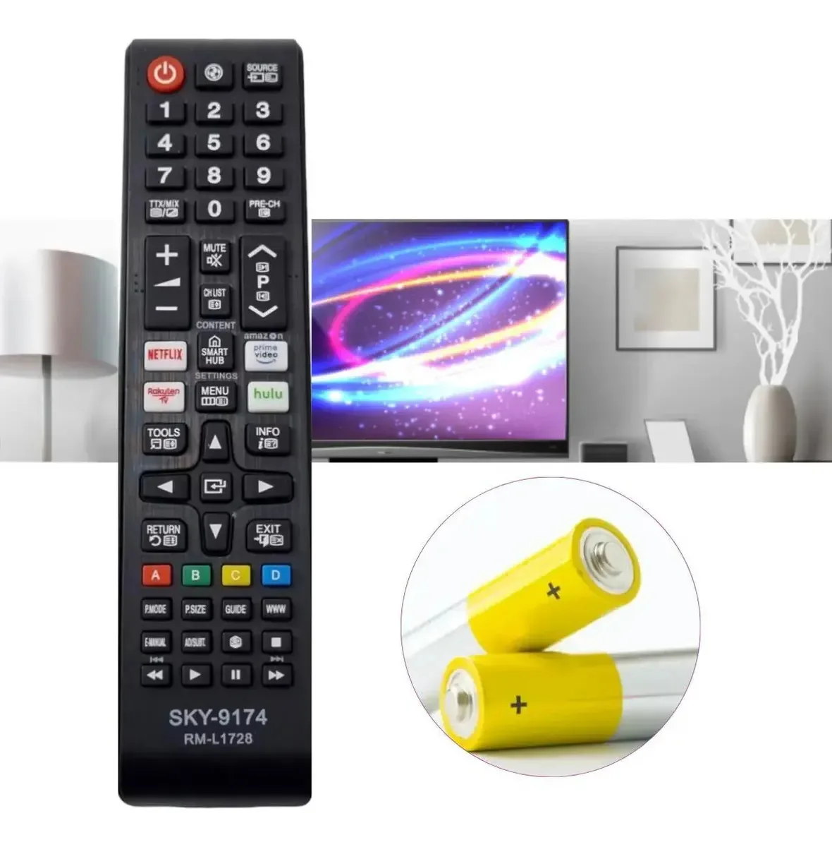 Controle Reposição Para Tv Led Alta Compatibilidade