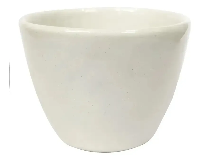 Cadinho De Fusão Porcelana 100ml Forma Media