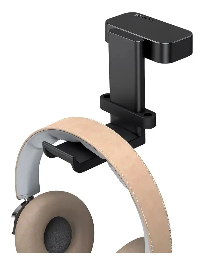 Suporte De Mesa Lamicall Dh01 Braçadeira P/fone Preto