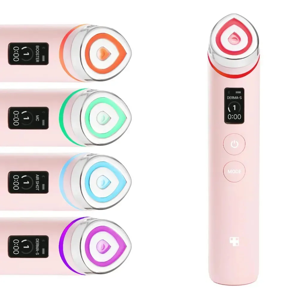 Medicube Age-r Booster Pro Pink Dispositivo De Beleza Facial Avançado Para Cuidado Da Pele E Otimização Da Rotina Skincare