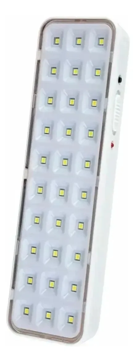 Luminária De Emergência Portátil Iluminação Bivolt