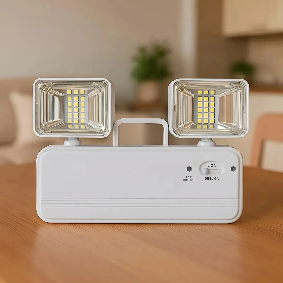 Luminária De Emergência Luz Para Saídas De Emergência
