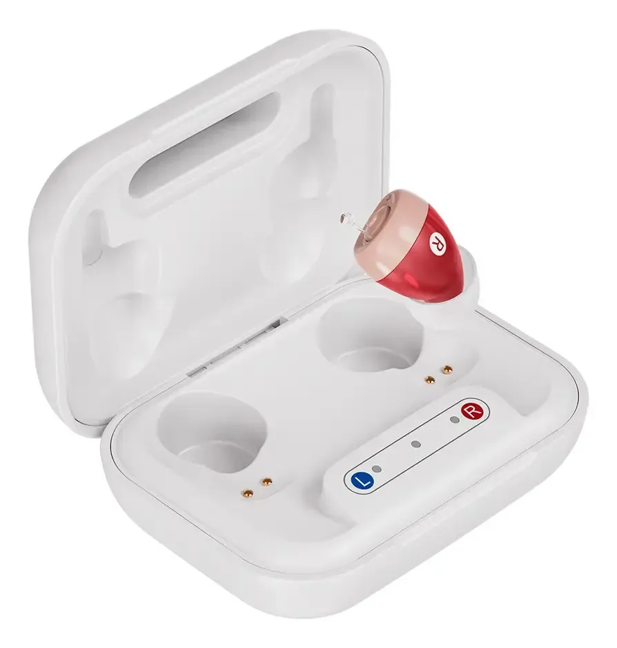 Jinghao Mini Aparelho Auditivo Recarregavel Jh-a490-r