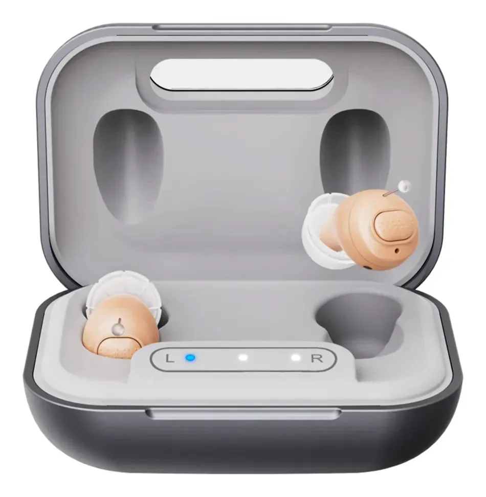 Aparelho Auditivo Jinghao Jh-a26a Recarregável Discreto