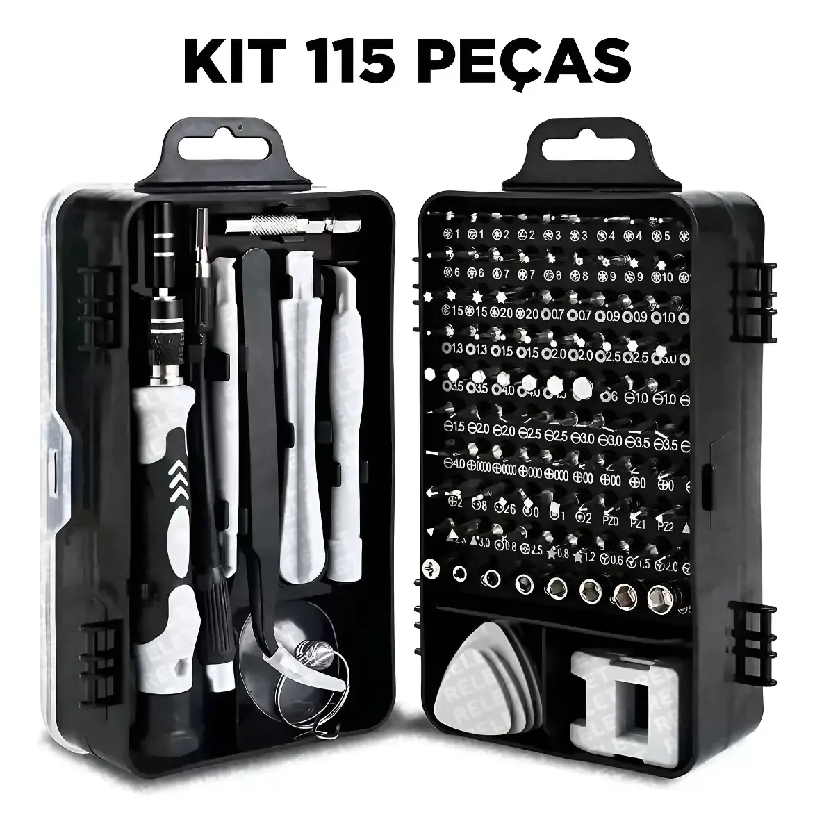 Conjunto Profissional Ferramentas Reparo Multiuso -110 Peças