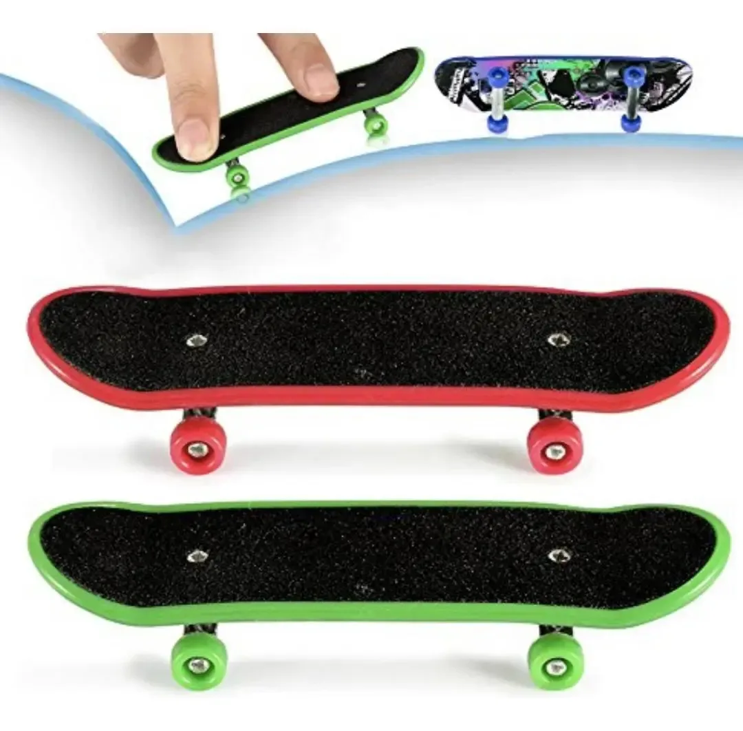 Kit De Skates Para Dedos - Brincar Sozinho Ou Com Amigos