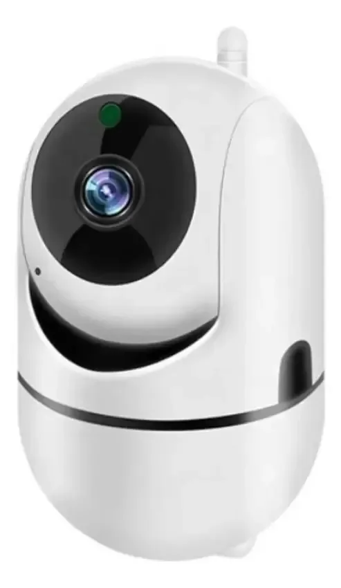 Babá eletrônica sem fio Ip Câmera Baba Câmera IP 360 Sem Fio Noturna com câmera e wi-fi -branco