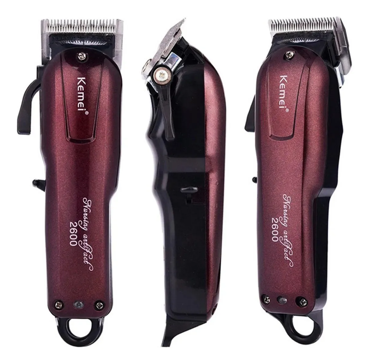Maquininha De Cortar Cabelo Kemei