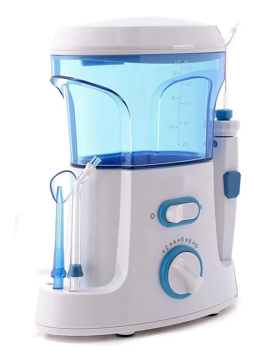 Aparelho Bucal Elétrico 600ml Bivolt Jato D'água Higiene