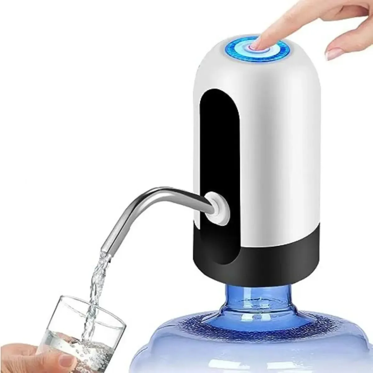 Bomba De Água Elétrica Para Garrafão 20 Litros Usb