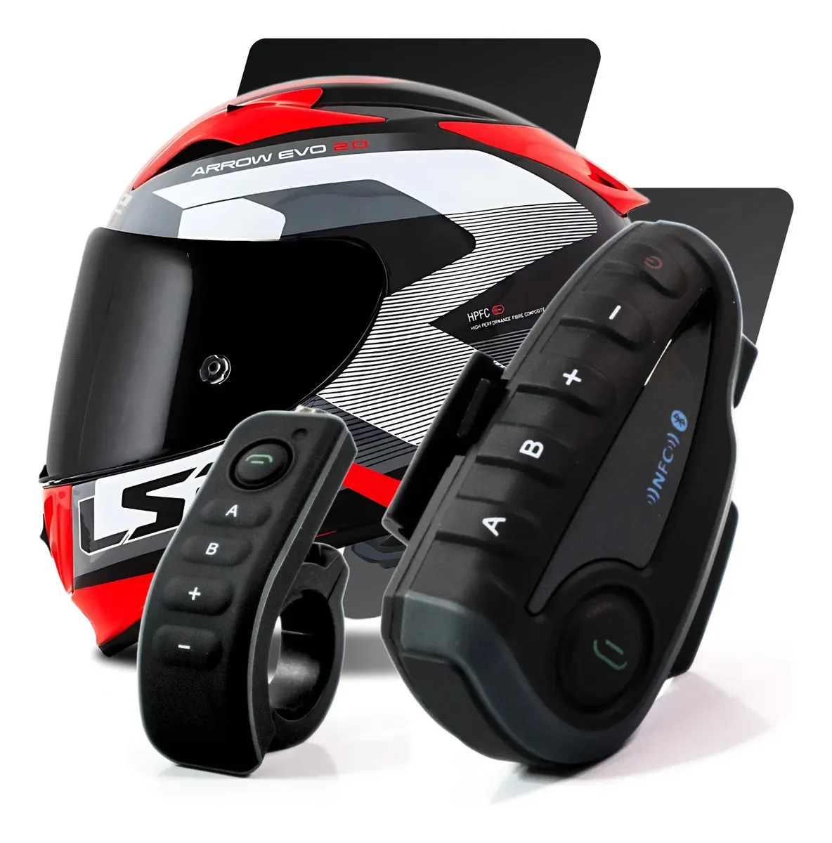 Intercomunicador V8 Capacete Moto Sem Fio Bluetooth 5.1