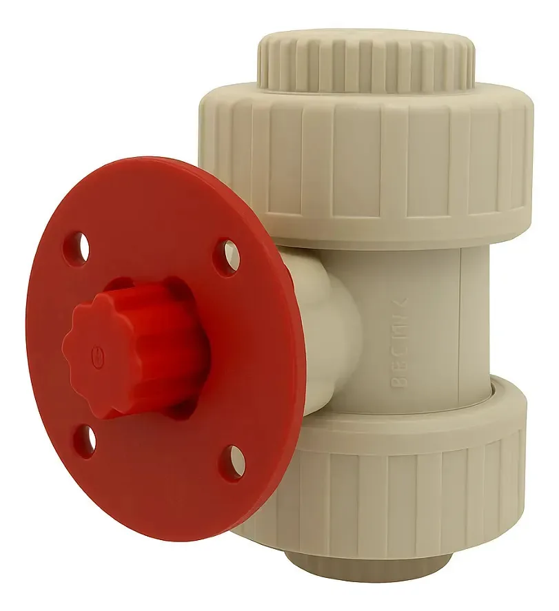 Válvula Esfera Pp-h Dn40 Pn10 Automação