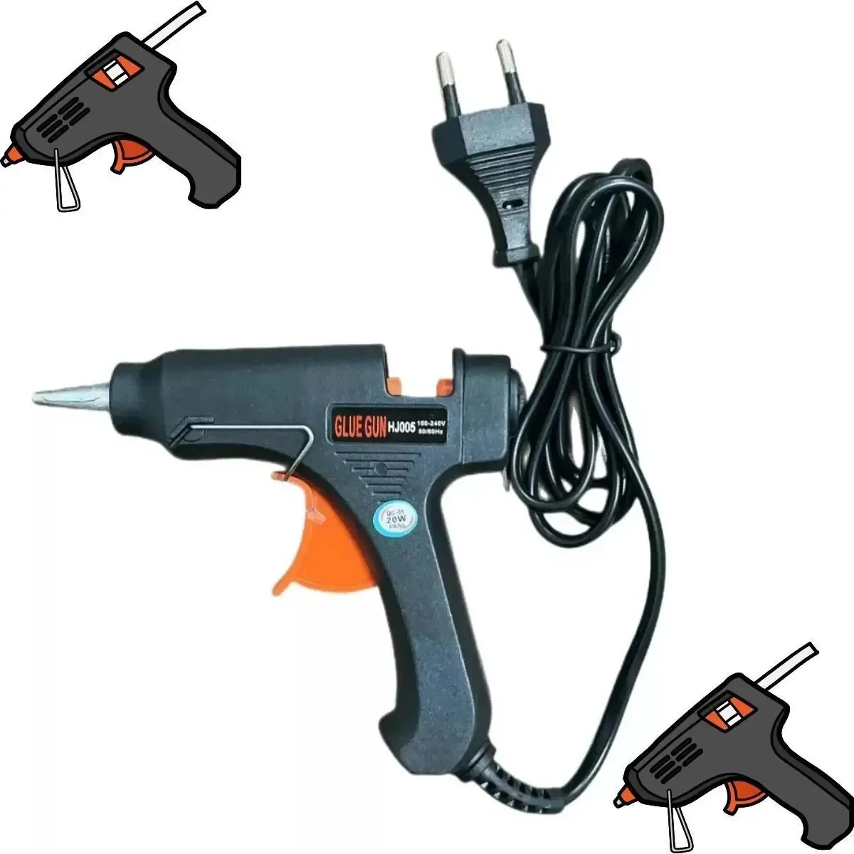 Cola Quente Bivolt 110v/220v Artesanato E Papelaria Alta