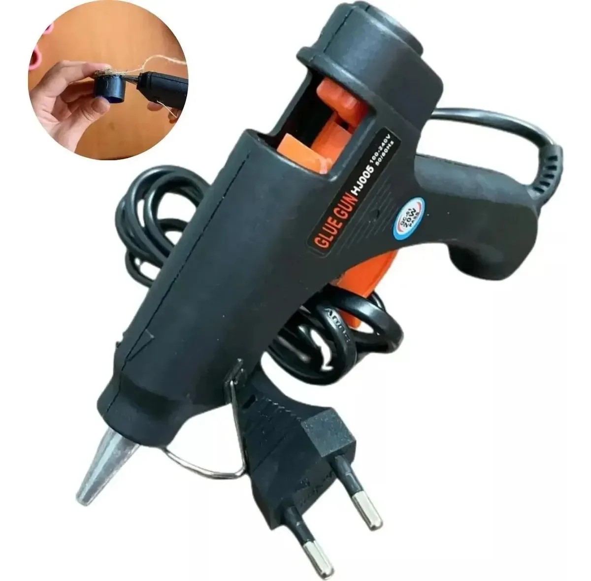 Cola Quente Profissional Bivolt 110v/220v Bico Fino E Alta