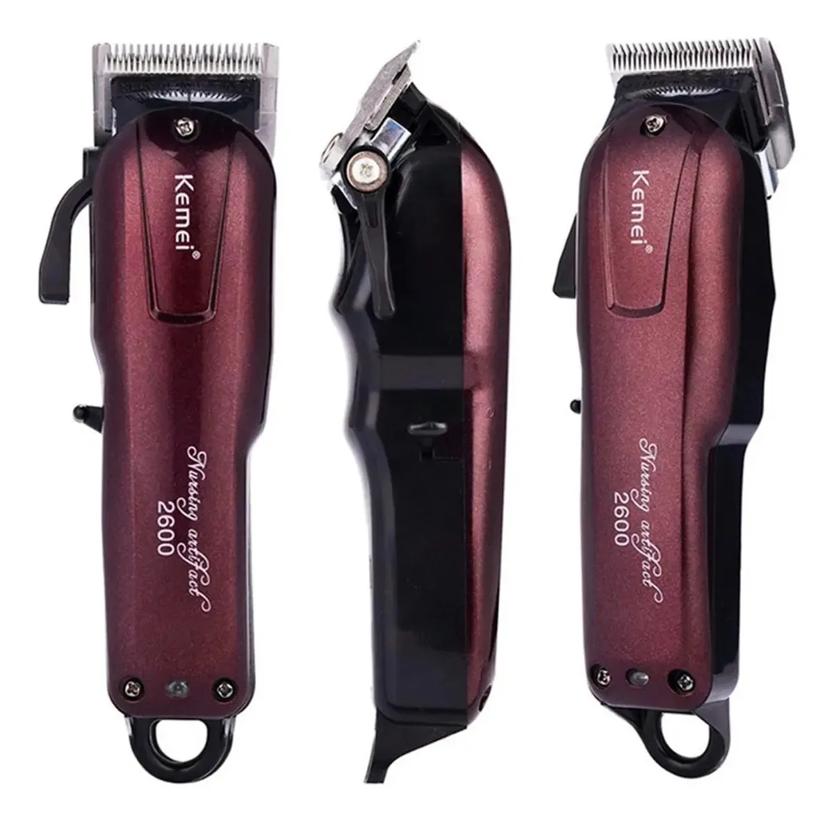 Maquina Corta Cabelo Profissional Kemei Km-pg-2600