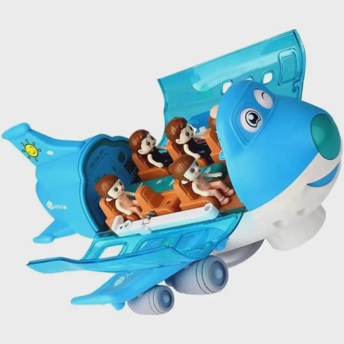 Brinquedo Avião Interativo Meninos Luzes Rápida