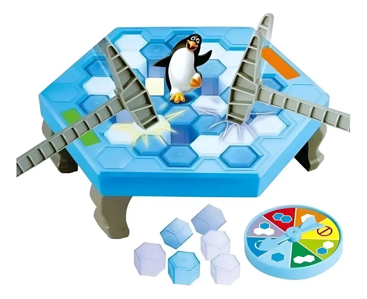 Brinquedo Interativo Quebra Gelo Infantil Com Martelos
