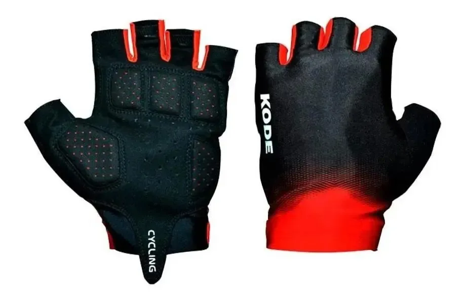 Luva Ciclismo Kode Coyote Cor Rosa Tamanho P