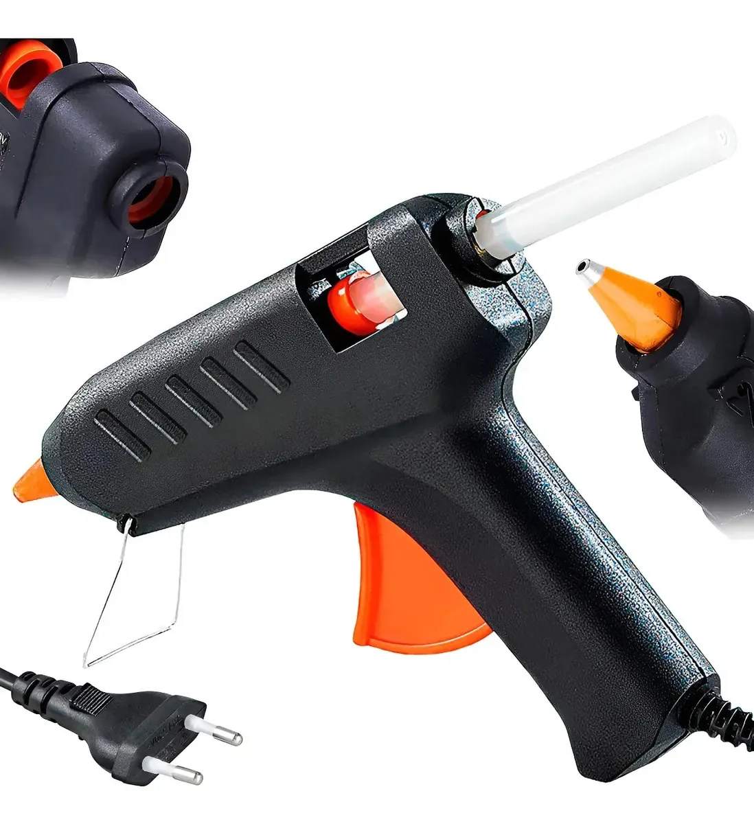 Pistola De Cola Quente Bivolt Perfeita Artesanato E Escola