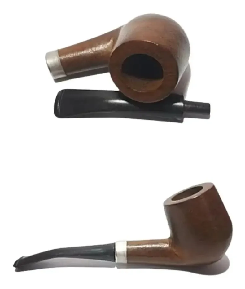 Cachimbo De Madeira Cabloco, Baiano - Curvo Madeira Nacional