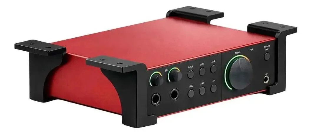 Suporte de Mesa para Interface de Áudio Scarlett Focusrite Solo, Preto