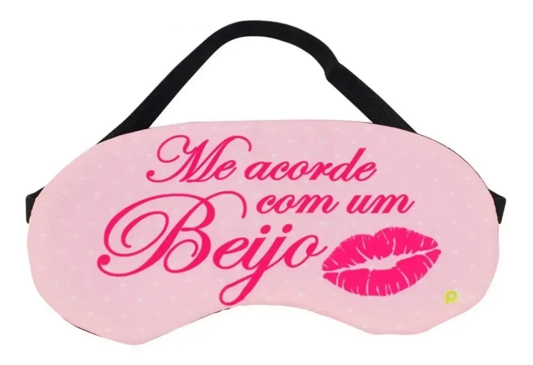 Máscara De Dormir Tapa Olho / Máscara De Descanso / Pijama Beijo2